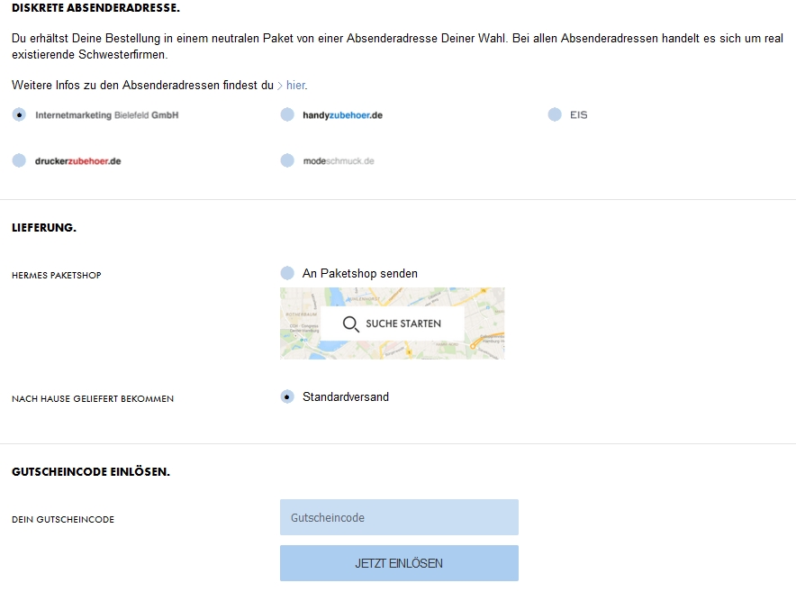 Eis.de Gutscheincode einlösen